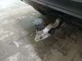 View of trailer tow-bar hitch
