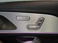 View of control buttons for electric rear seat adjustment