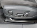 View of control buttons for electric seat adjustment