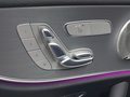 View of control buttons for electric seat adjustment