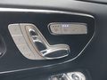 View of control buttons for electric seat adjustment