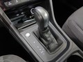 View of centre console