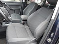 View of front seats