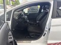 View of front seats