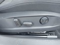 View of control buttons for electric seat adjustment