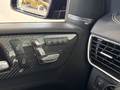 View of control buttons for electric seat adjustment