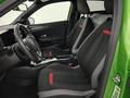 View of front seats