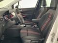 View of front seats