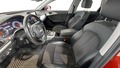 View of front seats