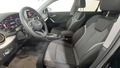 View of front seats