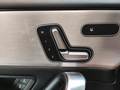 View of control buttons for electric seat adjustment