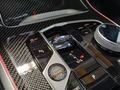 View of centre console
