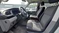 View of front seats