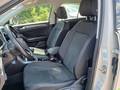 View of front seats