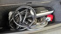 View of fittings for electric vehicle