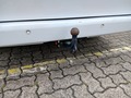 View of trailer tow-bar hitch