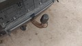 View of trailer tow-bar hitch