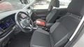 View of front seats