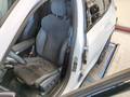 View of front seats