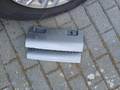 View of trailer tow-bar hitch