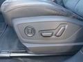 View of control buttons for electric seat adjustment