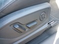 View of control buttons for electric seat adjustment