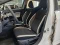 View of front seats