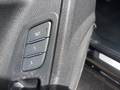 View of control buttons for electric seat adjustment