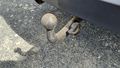 View of trailer tow-bar hitch