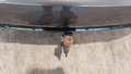 View of trailer tow-bar hitch