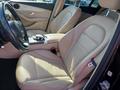 View of front seats