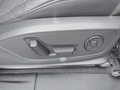 View of control buttons for electric seat adjustment