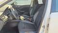 View of front seats
