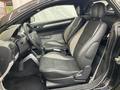 View of front seats