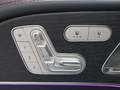 View of control buttons for electric seat adjustment
