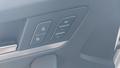 View of control buttons for electric seat adjustment