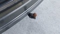 View of trailer tow-bar hitch