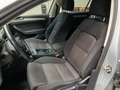 View of front seats
