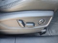 View of control buttons for electric seat adjustment