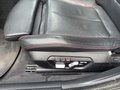 View of control buttons for electric seat adjustment