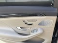 View of control buttons for electric rear seat adjustment
