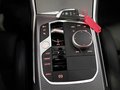 View of centre console