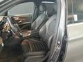 View of front seats