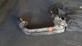 View of trailer tow-bar hitch