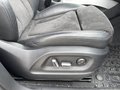 View of control buttons for electric seat adjustment