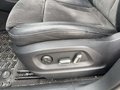 View of control buttons for electric seat adjustment