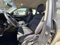 View of front seats