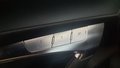 View of control buttons for electric seat adjustment