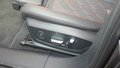 View of control buttons for electric seat adjustment