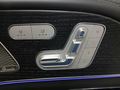 View of control buttons for electric seat adjustment